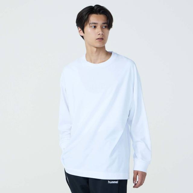hummelヒュンメルH.FCロングスリーブロゴTシャツHAP7221-10