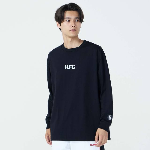 hummelヒュンメルH.FCロングスリーブロゴTシャツHAP7221-90