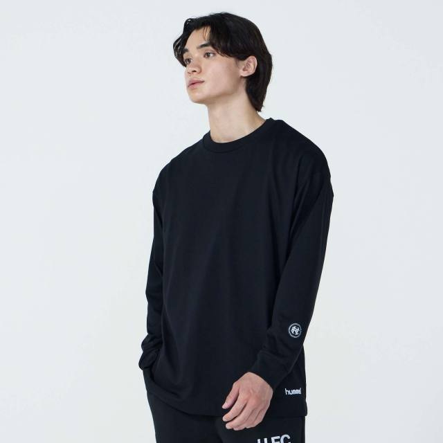 hummelヒュンメルH.FCロングスリーブグラフィックTシャツHAP7222-90