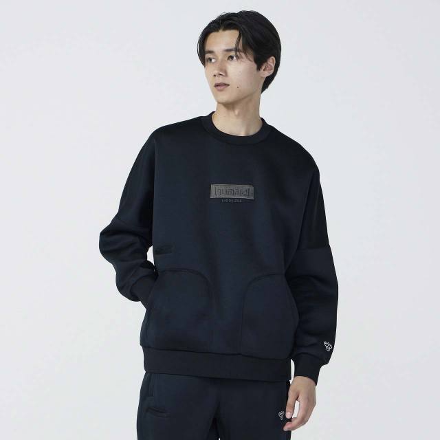 hummelヒュンメルhummelPLAYヒュンメルプレイスウェットクルーネックHAP8303C-90