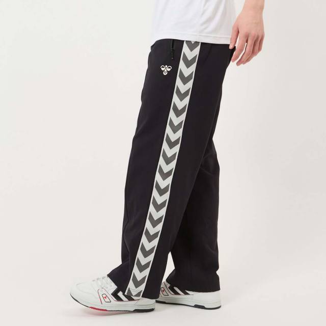 hummelヒュンメルhummelPLAYヒュンメルプレイトラックパンツ(セミワイドストレート)HAT2133P-90