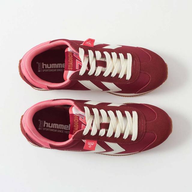 ヒュンメル hummel STADION NYLON RED DAHLIA メンズ レディース