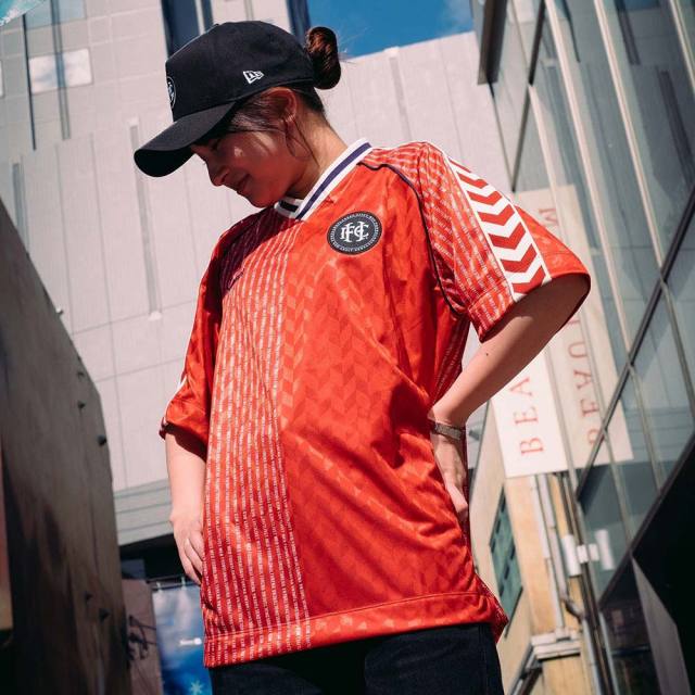 ヒュンメル H.FC ゲームシャツ hummel DBUレッド メンズ Tシャツ HAG3029-232