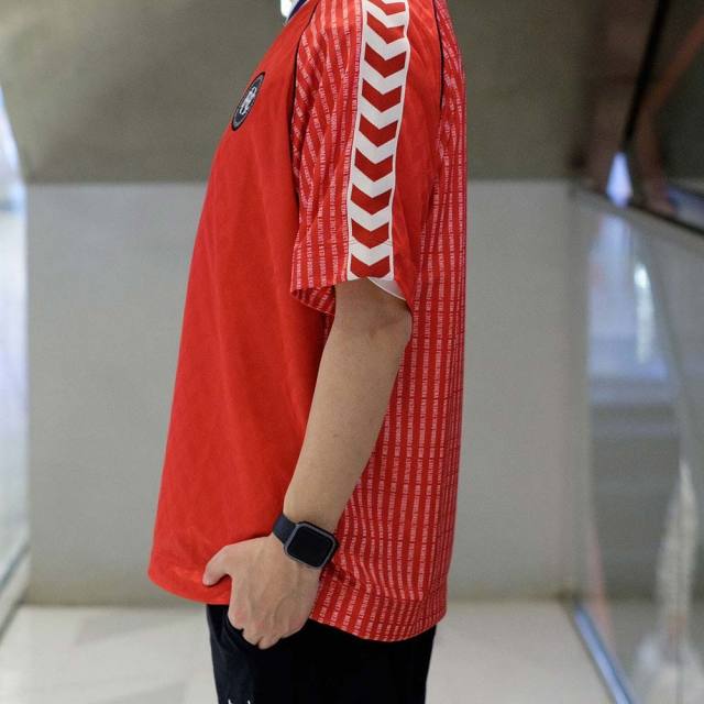 ヒュンメル H.FC ゲームシャツ hummel DBUレッド メンズ Tシャツ HAG3029-232