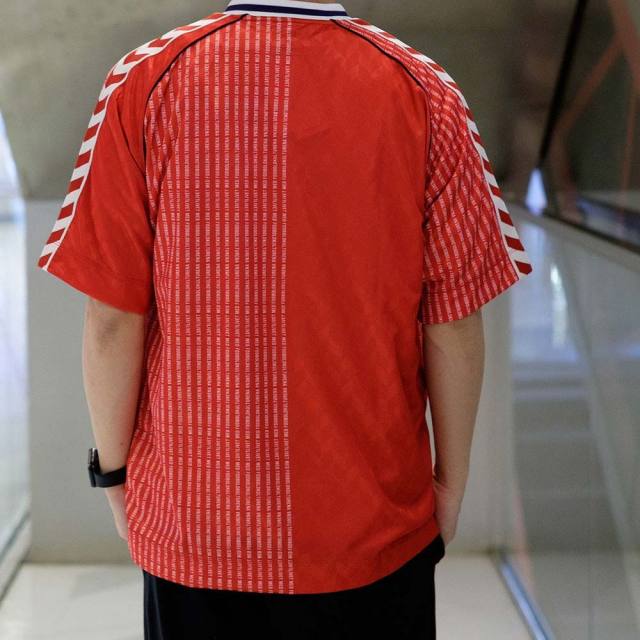 ヒュンメル H.FC ゲームシャツ hummel DBUレッド メンズ Tシャツ HAG3029-232