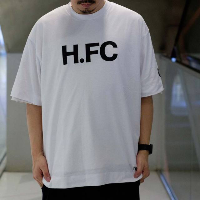 ヒュンメル H.FC ロゴTシャツ hummel ホワイト メンズ Tシャツ HAP4220-10