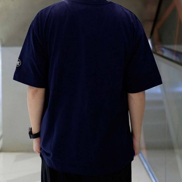 ヒュンメル H.FC ロゴTシャツ hummel ナイトブルー メンズ Tシャツ HAP4220-674