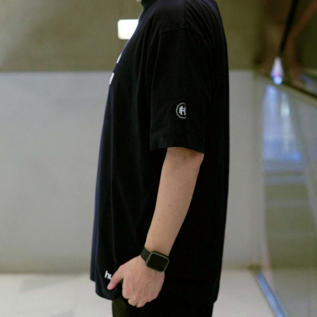 ヒュンメル H.FC ロゴTシャツ hummel ブラック メンズ Tシャツ HAP4220-90