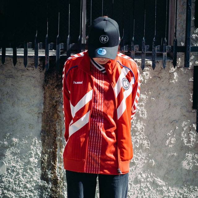 ヒュンメル H.FC トラックジャケット hummel DBUレッド メンズ ジャケット HAT2129-232