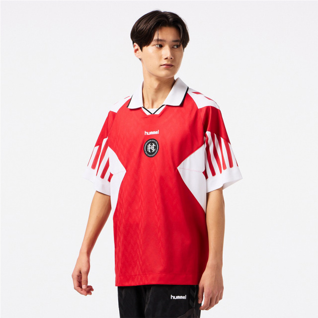 hummel ヒュンメル H.FC ゲームシャツ アクアマリン O ヒュンメル ウェア H.FC ゲームシャツ hummel H.FC GAME SHIRTS アクア