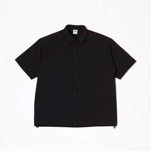 hummelヒュンメルPLAYSEERSUCKERS/SFULL-BUTTONSHIRTPLAYシアサッカー半袖フルボタンシャツHAW4237-90