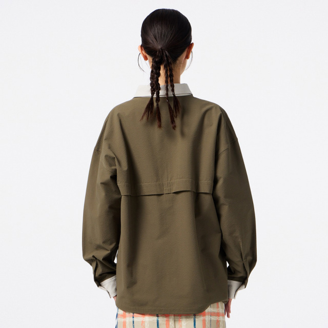 hummelヒュンメルPLAYSEERSUCKERL/SFULL-BUTTONSHIRTPLAYシアサッカー長袖フルボタンシャツHAW4238-591