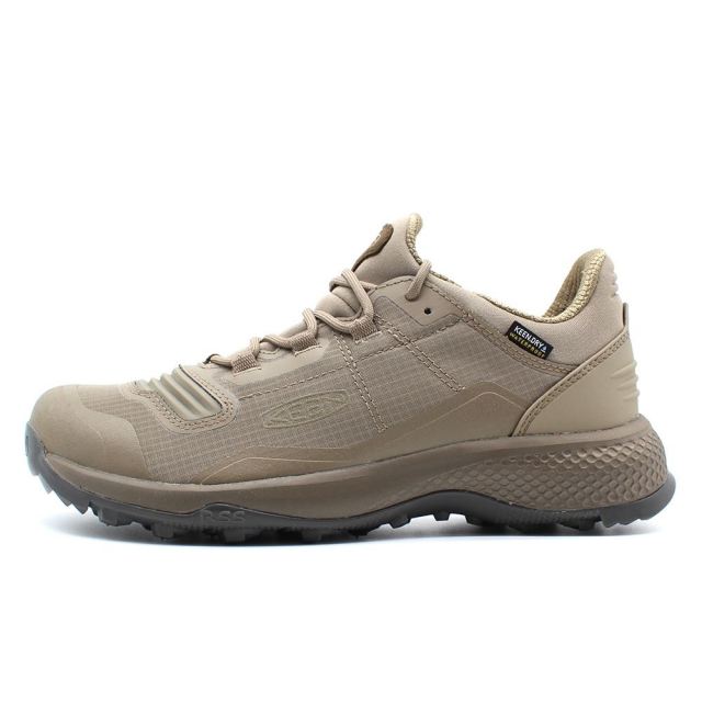 キーン テンポ フレックス ウォータープルーフ Keen Tempo Flex Wp M Timberwolf Timberwolf メンズ 登山 防水 トレッキングシューズ