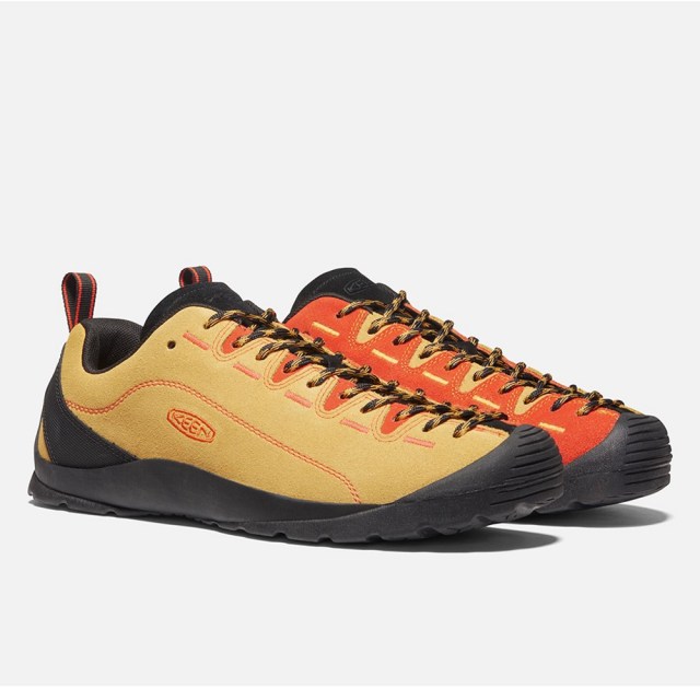 キーン ジャスパー Keen Jasper Ochre Safety Orange メンズ スニーカー
