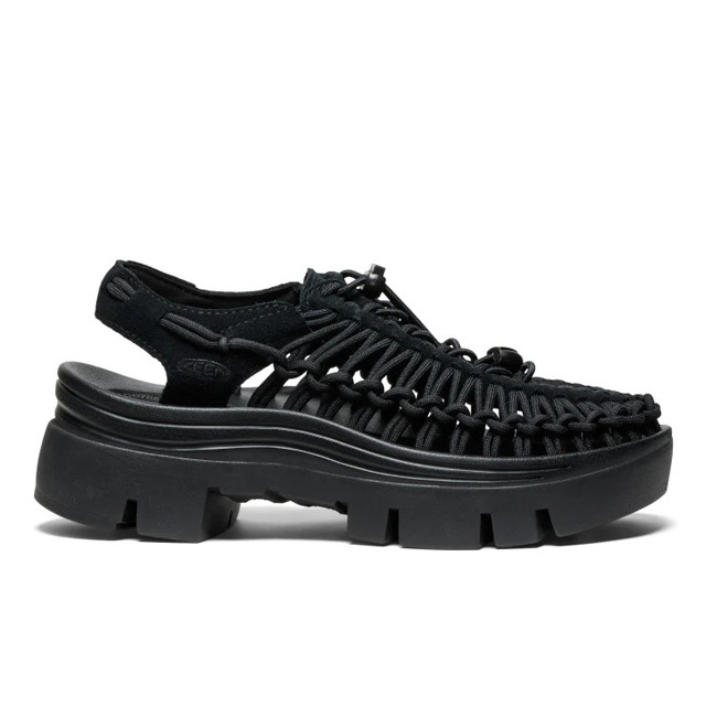 美品　KEEN ブラック ユニーク　サンダル KEEN キーン ユニーク スポーツサンダル レディース UNEEK