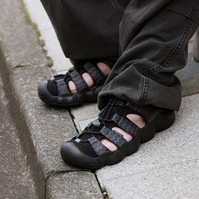 キーン ハイパーポート エイチツー KEEN HYPERPORT H2 BLACK/STEEL