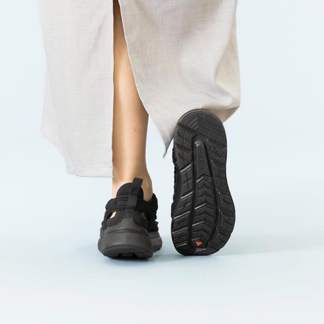 キーン ユニーク ダブルケー KEEN UNEEK WK BLACK/BLACK レディース
