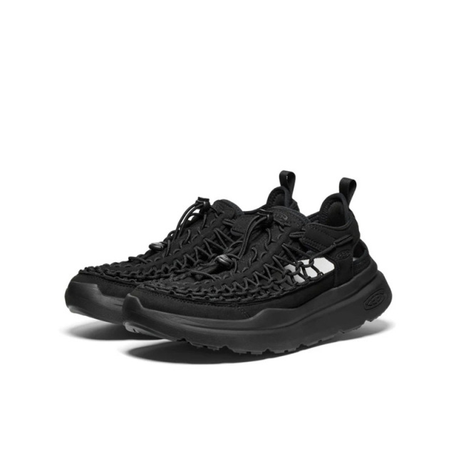 キーン ユニーク ダブルケー KEEN UNEEK WK BLACK/BLACK メンズ