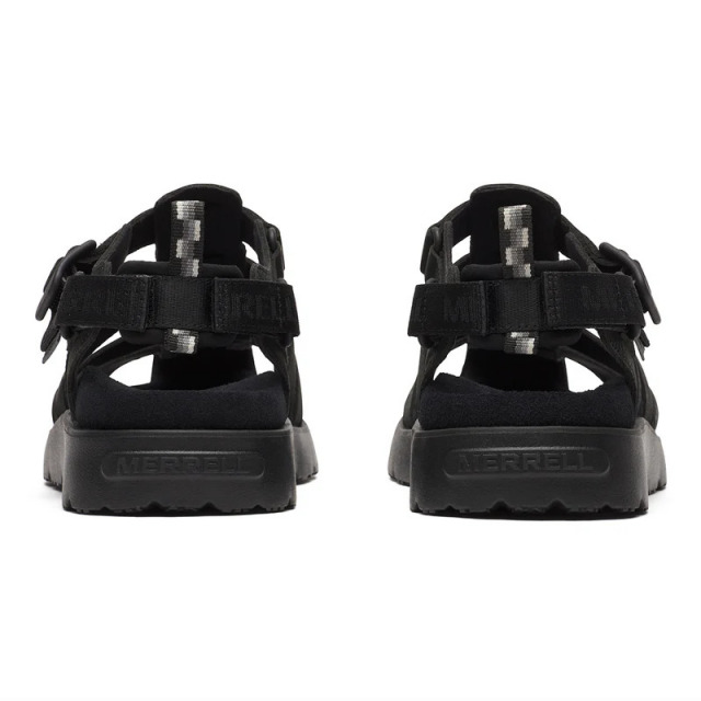 MERRELL ブラック サンダル 中古・古着通販】MERRELL (メレル) サンダル ブラック サイズ:27