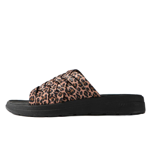 マリブサンダルズ ズマ MALIBUSANDALS ZUMA LEOPARD/BLACK レディース