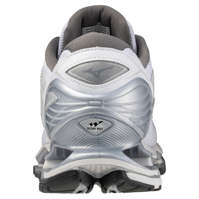 ミズノ MIZUNO WAVE PROPHECY LS ホワイト×シルバー メンズ