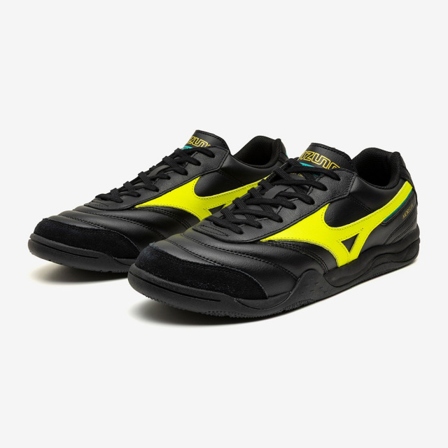 ミズノ モレリアLS MIZUNO MORELIA LS 03:ブラック×イエロー×グリーン