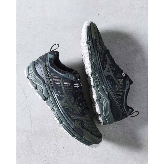 ミズノ ウェーブダイチ LS MIZUNO WAVE DAICHI LS ダークグリーン