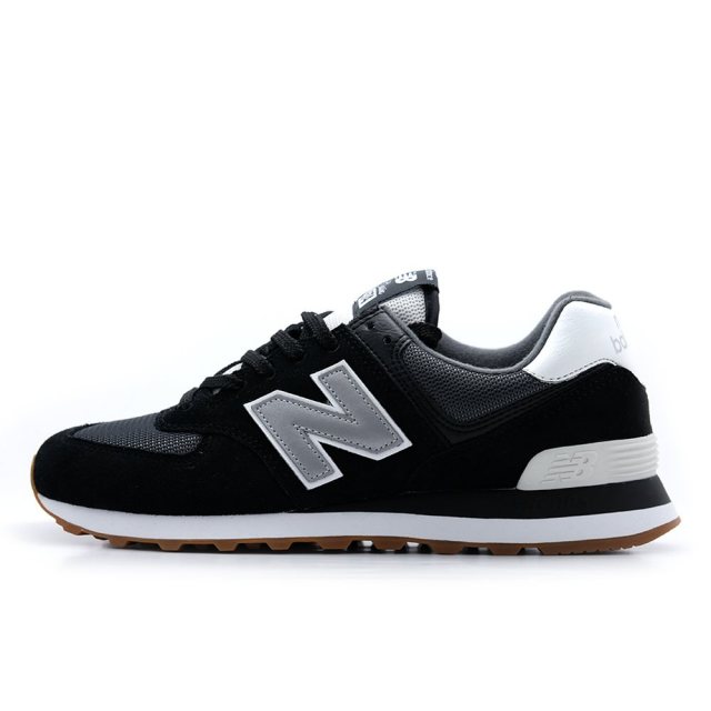 new balance ml574 black