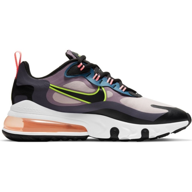 ナイキ ウィメンズ エア マックス 270 リアクト Nike Wmns Air Max 270 React Violet Dust Black Dark Raisin レディース スニーカー Cv18 500