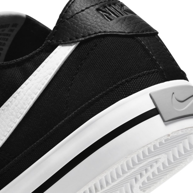 ナイキ ウィメンズ コート レガシー キャンバス Nike Wmns Court Legacy Cnvs Black White レディース スニーカー Cz0294 001