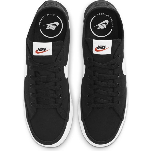 ナイキ コート レガシー キャンバス Nike Court Legacy Cnvs Black White メンズ スニーカー Cw6539 002