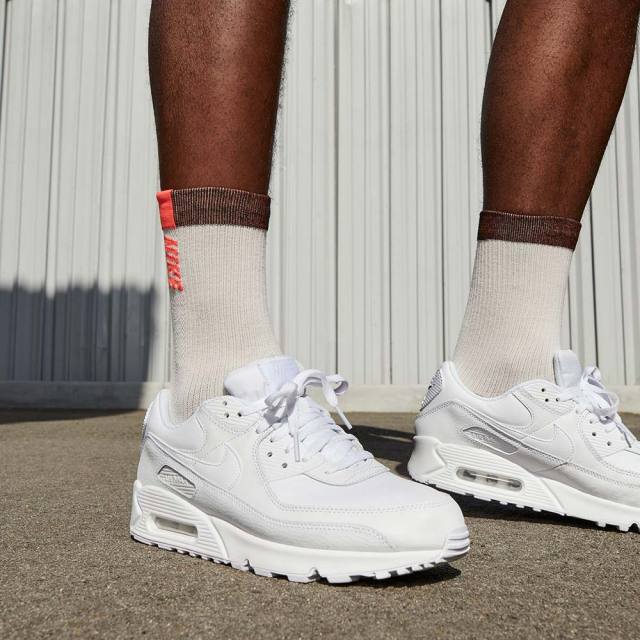 ナイキ エア マックス 90 LTR NIKE AIR MAX 90 LTR WHITE/WHITE-WHITE 