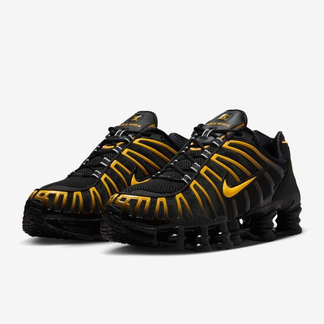 ナイキ ショックス TL NIKE SHOX TL ブラック/ユニバーシティゴールド