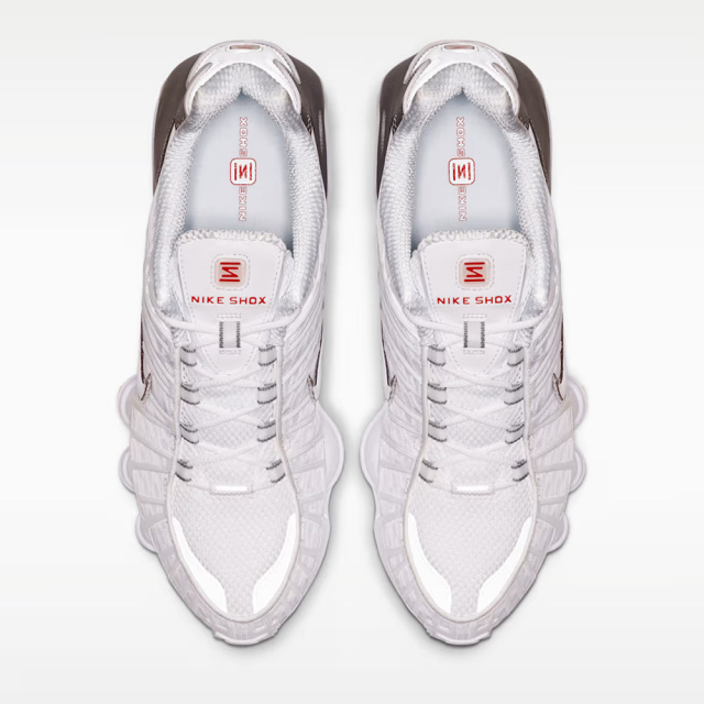 ナイキ ショックス TL NIKE SHOX TL ホワイト/メタリックシルバー