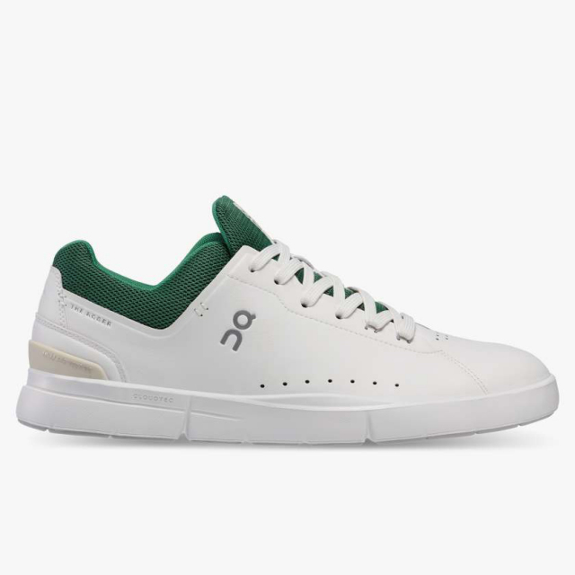 オン ザ ロジャー アドバンテージ On シューズ The Roger Advantage White | Green メンズ スニーカー ロジャー・フェデラー Roger Federer ビーガンレザー 4898515