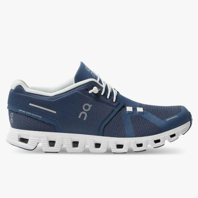 オン クラウド 5 On シューズ Cloud 5 W Denim | White レディース 