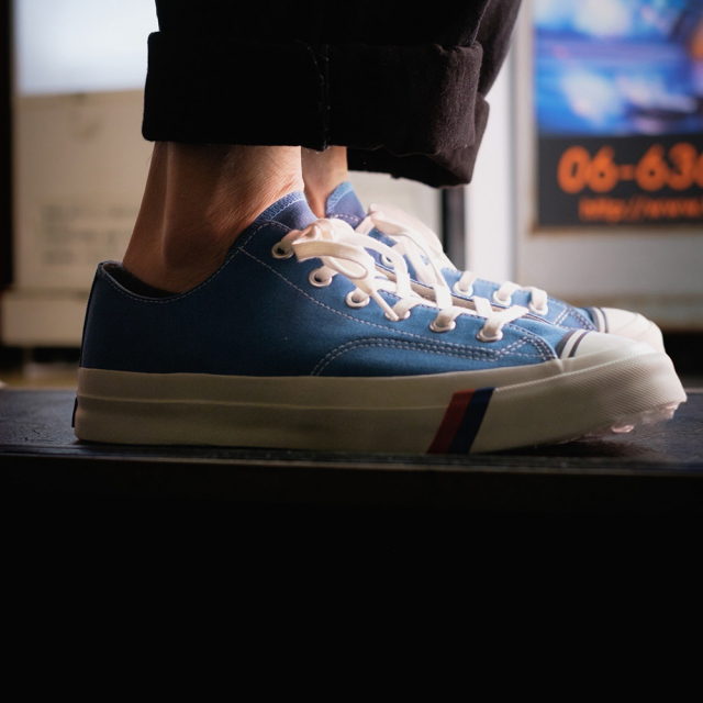 プロケッズ ロイヤルアメリカ ロー PRO-Keds ROYAL AMERICA LO ブルー