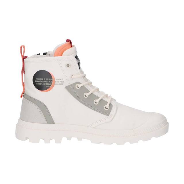 パラディウム PALLADIUM PAMPA HI DARE ZIP CREAM WHITE メンズ