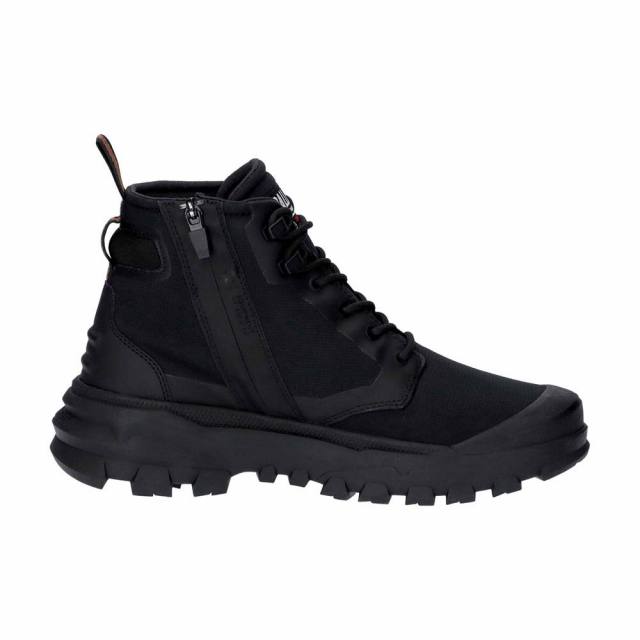 パラディウム PALLADIUM PALLARIDER ZIP WPA BLACK メンズ レディース 