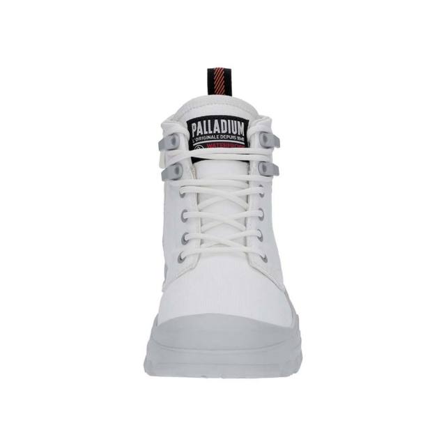 3155 白バラ パラディウム PALLADIUM PALLARIDER ZIP WPA STAR WHITE メンズ