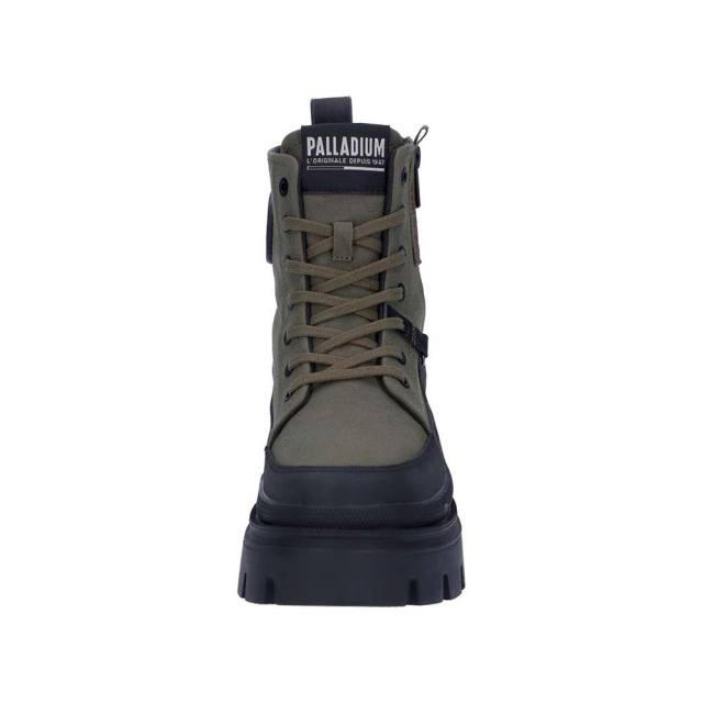 パラディウム PALLADIUM PALLASQUAD ZIP TX OLIVE NIGHT