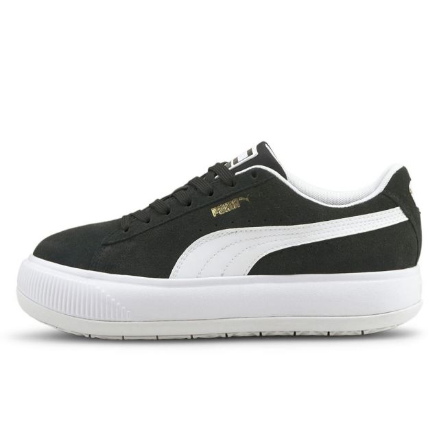 プーマ スウェード マユ Puma Suede Mayu Puma Black Puma White レディース メンズ スニーカー 02