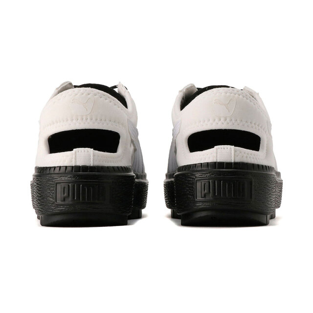 black and white puma platform