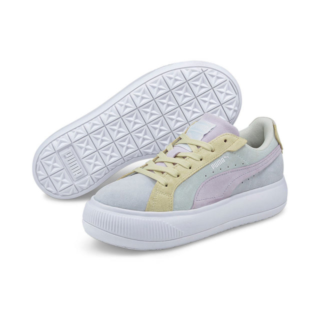 プーマ スウェード マユ RAW ウィメンズ PUMA SUEDE MAYU RAW WNS ICE FLOW-PUMA WHITE レディース スニーカー 383114-01 プーマ スウェード マユ RAW ウィメンズ PUMA SUEDE MAYU RAW WNS ICE FLOW-PUMA WHITE レディース スニーカー 383114-01