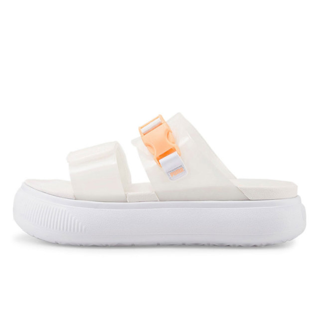 プーマ スウェード マユ サンダル Pop ウィメンズ Puma Suede Mayu Sandal Pop Wns Puma White Nimbus Cloud レディース スニーカー 02
