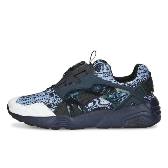 プーマ ディスクブレイズ スネーク PUMA DISC BLAZE SNAKE SPRING BLUE-PARISIAN NIGHT メンズ  レディース スニーカー 391961-01