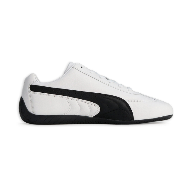 プーマ スピード キャット レザー PUMA SPEEDCAT LTH PUMA WHITE-PUMA BLACK メンズ レディース スニーカー 401603-02 pm4f-401603-02