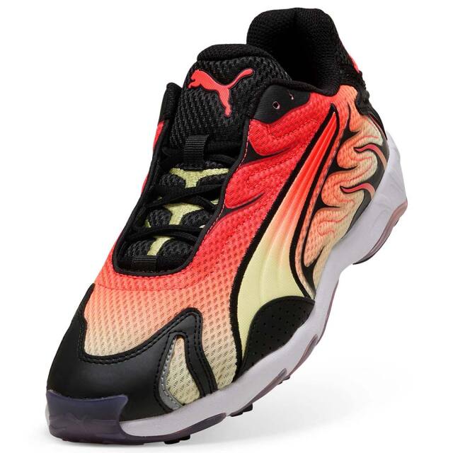 プーマ インヘイル PUMA INHALE GLOWING RED-PUMA BLACK メンズ