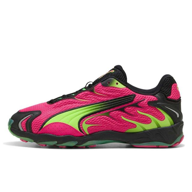 プーマ インヘイル PUMA INHALE FLURO PINK PES-GREEN GLARE