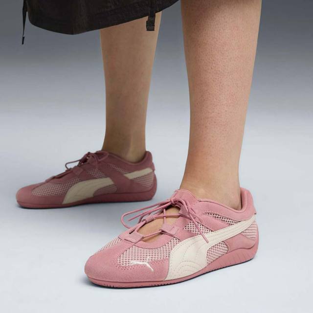 PUMA ウィメンズ Suede ハート Dig Emb 367027-02 23ｃｍ ピンク 7/25発売 先行予約】 プーマ スピード キャット ゴー ウィメンズ